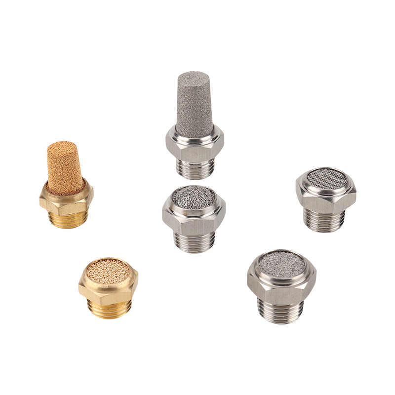 Brass and Plastic Muffler Sliencer