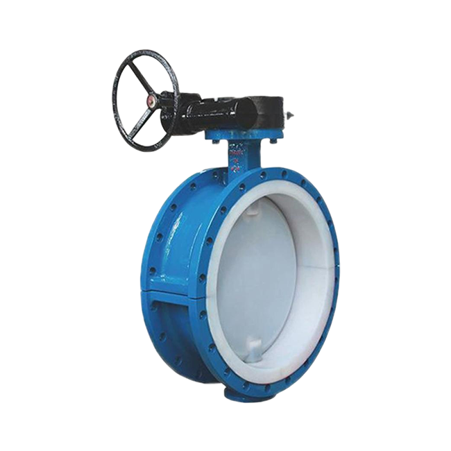 FLUORINE-FLANGE BUTTERFLY VALVE D341F4