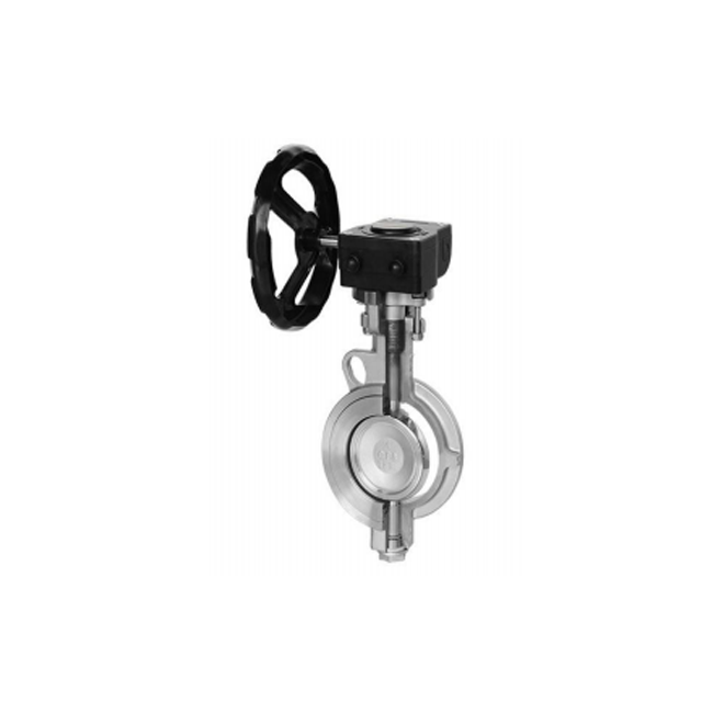 HIGH PERFORMANCE DOUBLE ECCERNTRIC WAFER BUTTERFLY VALVE