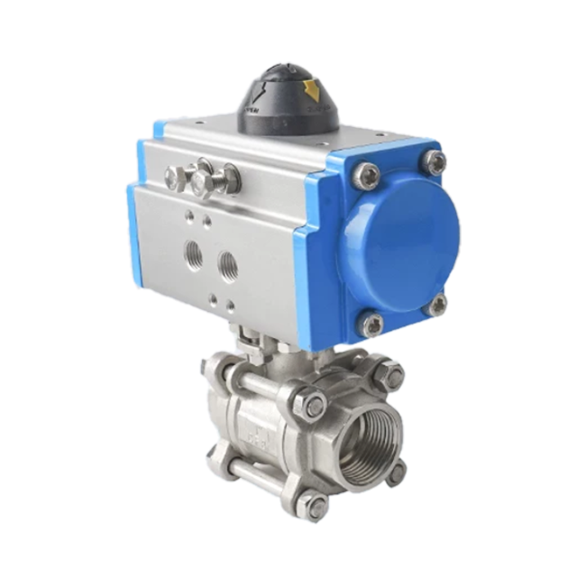 Pneumatic Thread Ball Valve