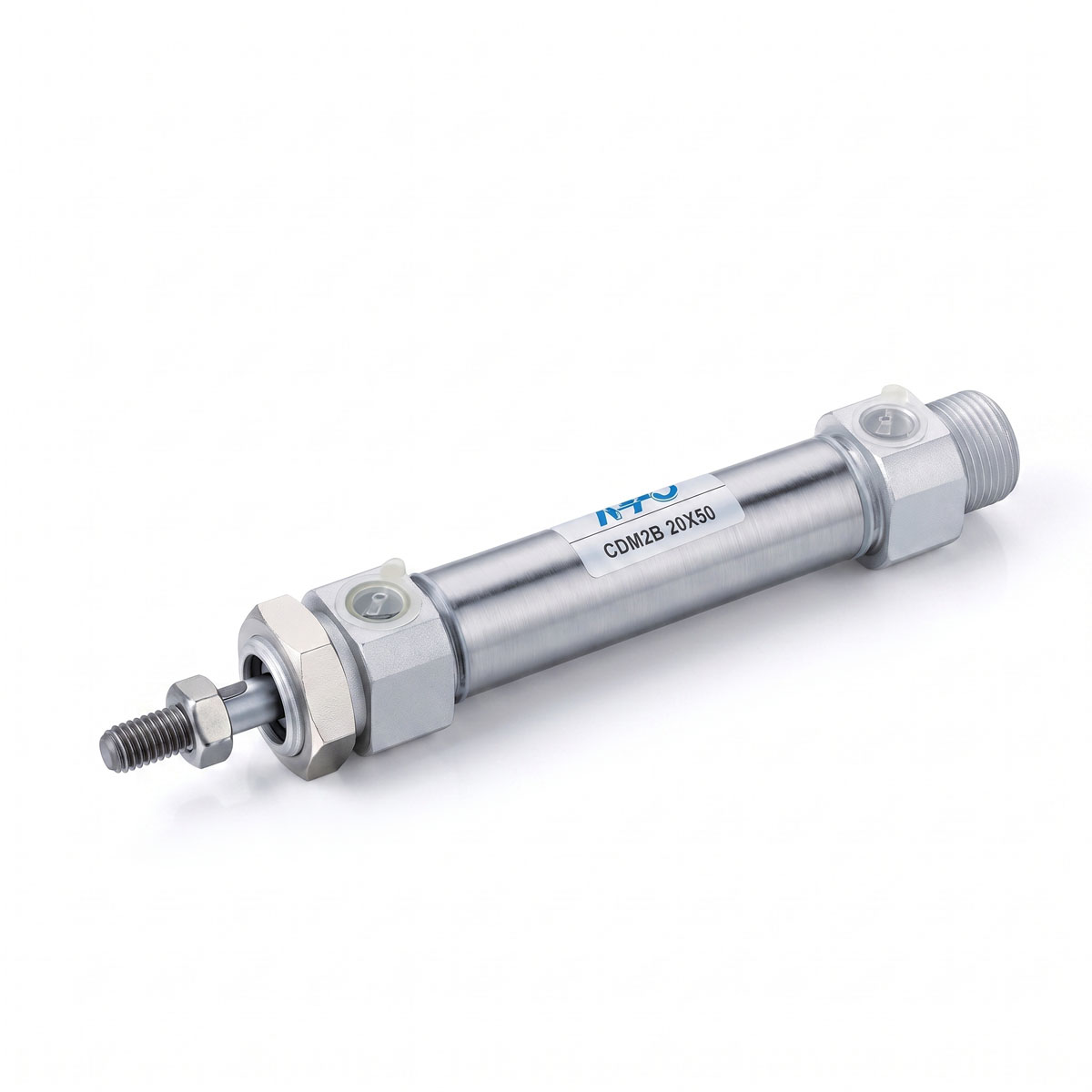 Cilindro Mini Inoxidable CJ2 — Serie completa
