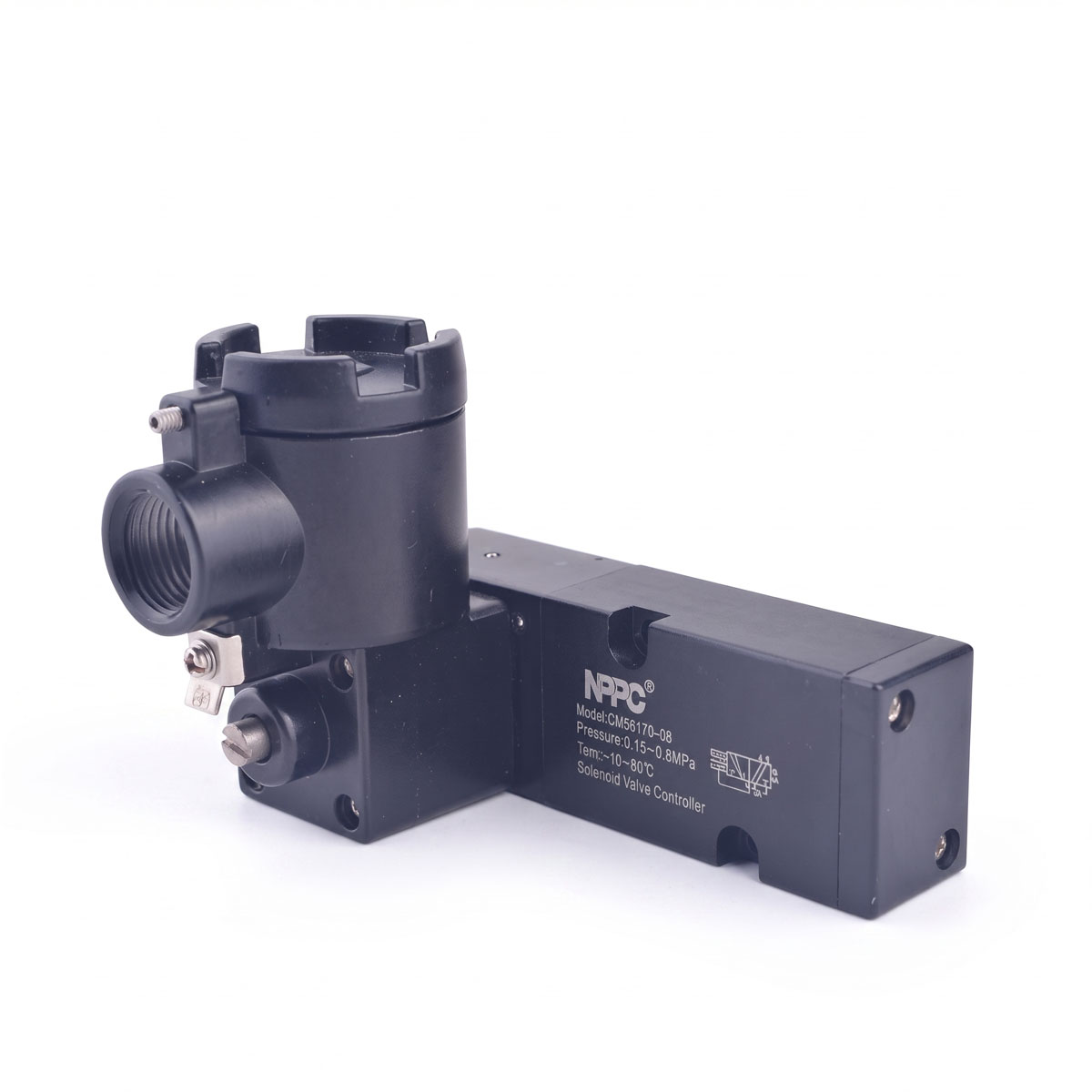 Electroválvula Antiexplosiva Aluminio Namur CM561T6 — Serie completa