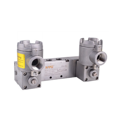 Electroválvula Inoxidable Antiexplosiva Doble Bobina SSW562T6 — Serie completa
