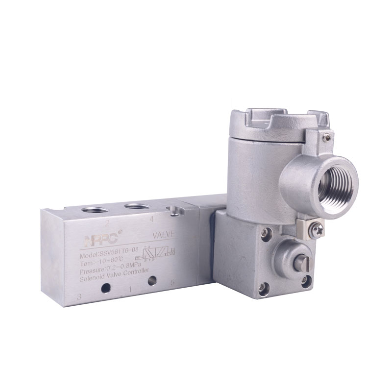 Electroválvula Inoxidable Antiexplosiva SSW561T6 — Serie completa