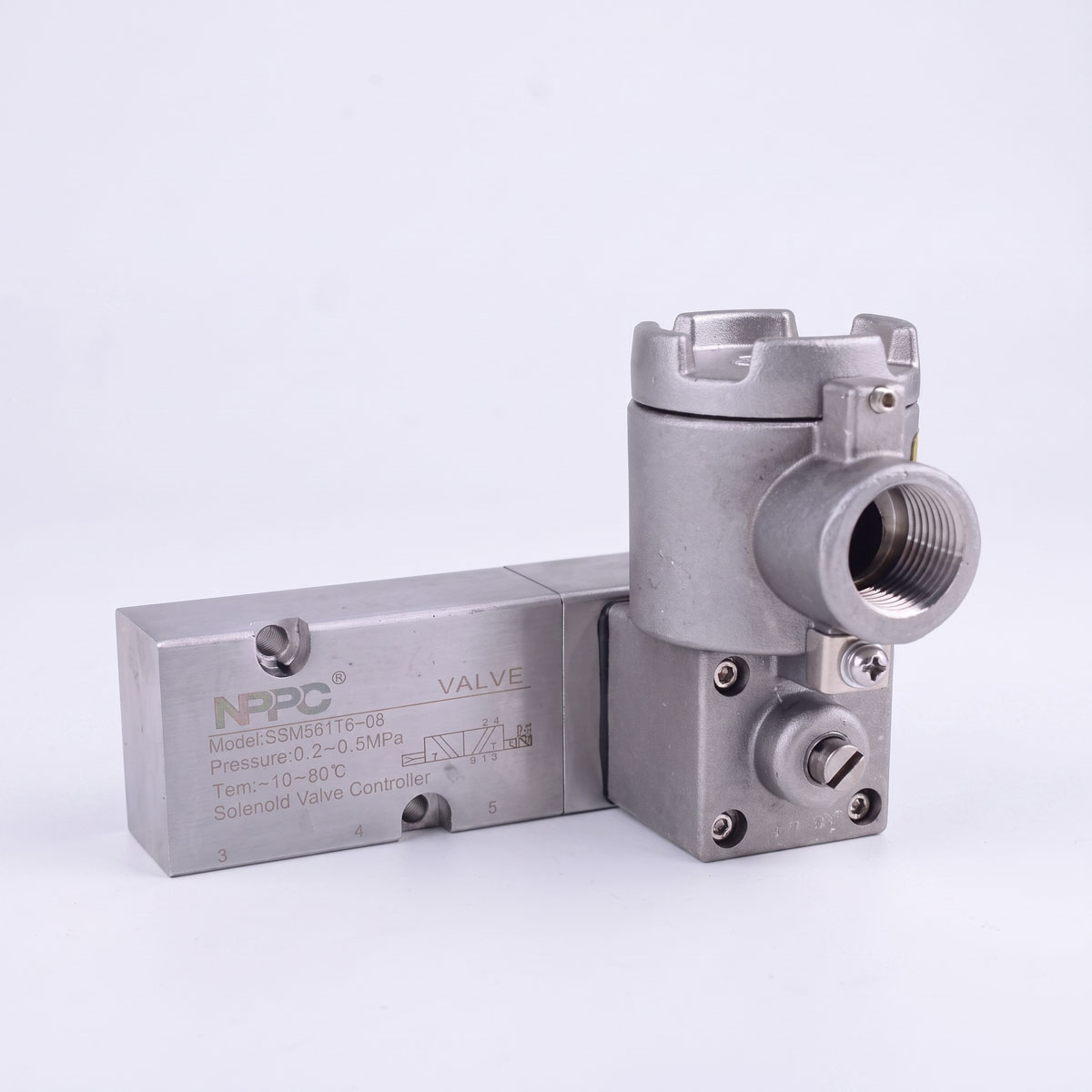 Electroválvula Antiexplosiva Namur SSM561T6 — Serie completa